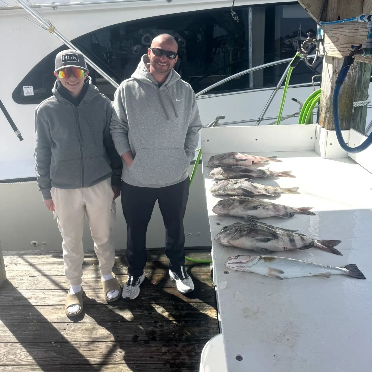 recently logged catches