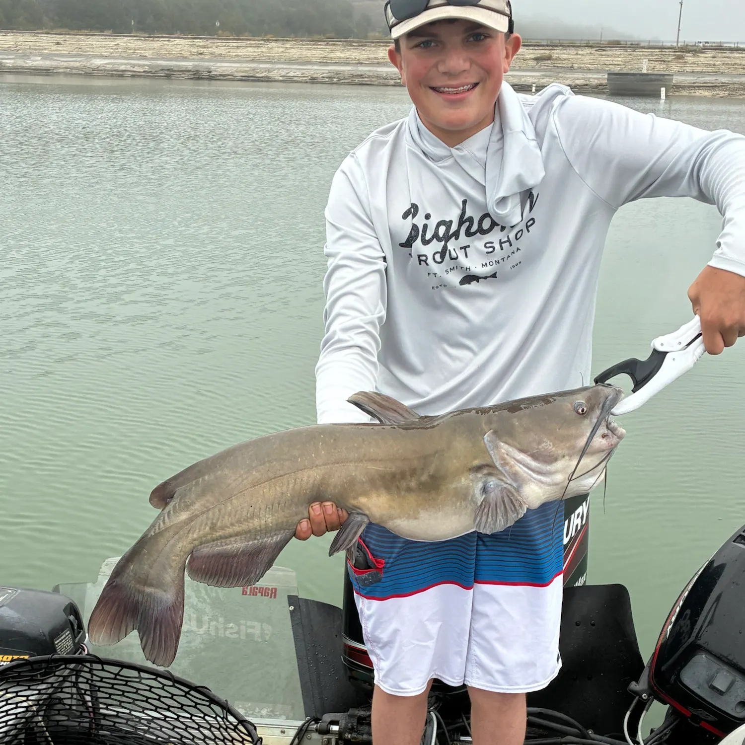 Channel catfish caught on Fishbrain