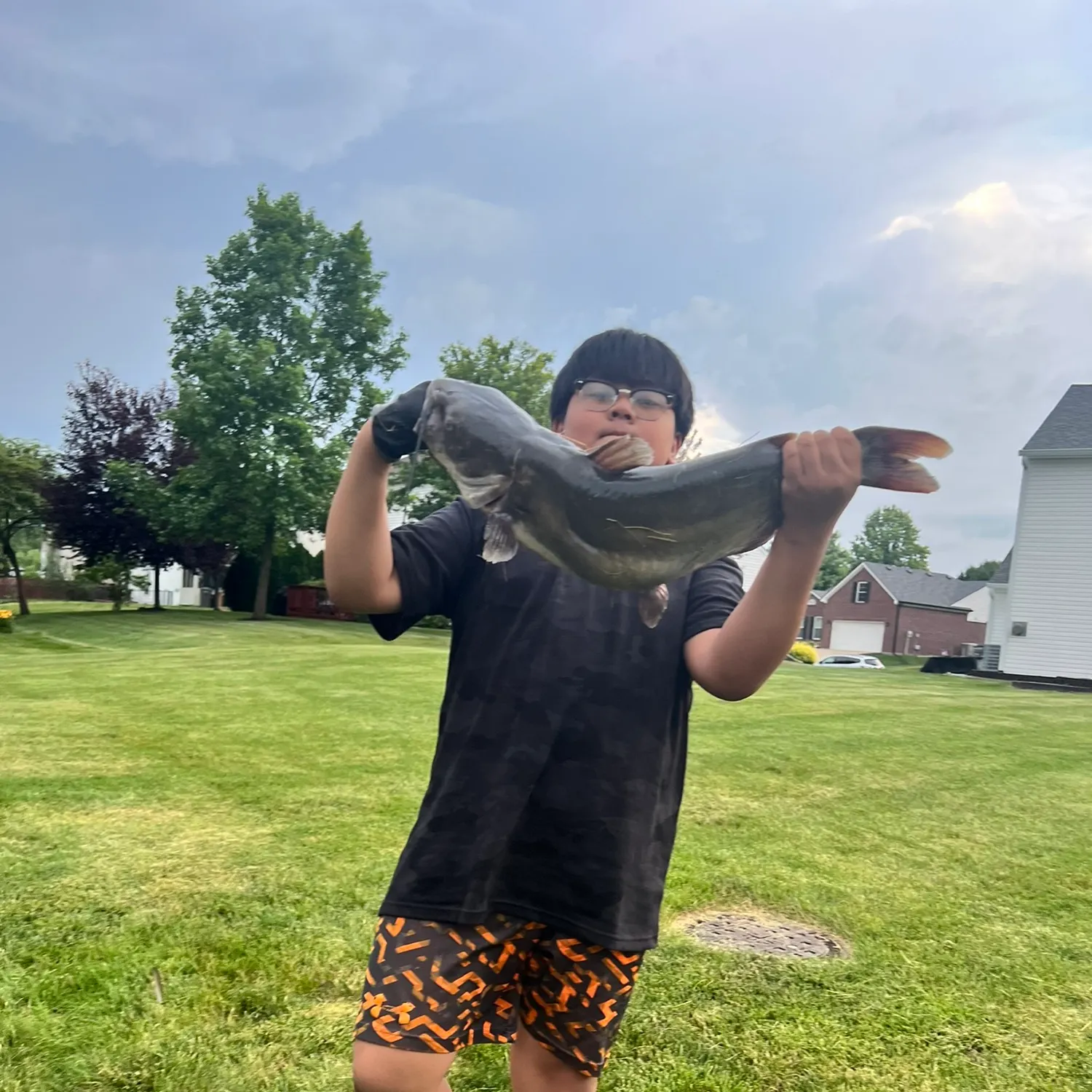 Channel catfish caught on Fishbrain