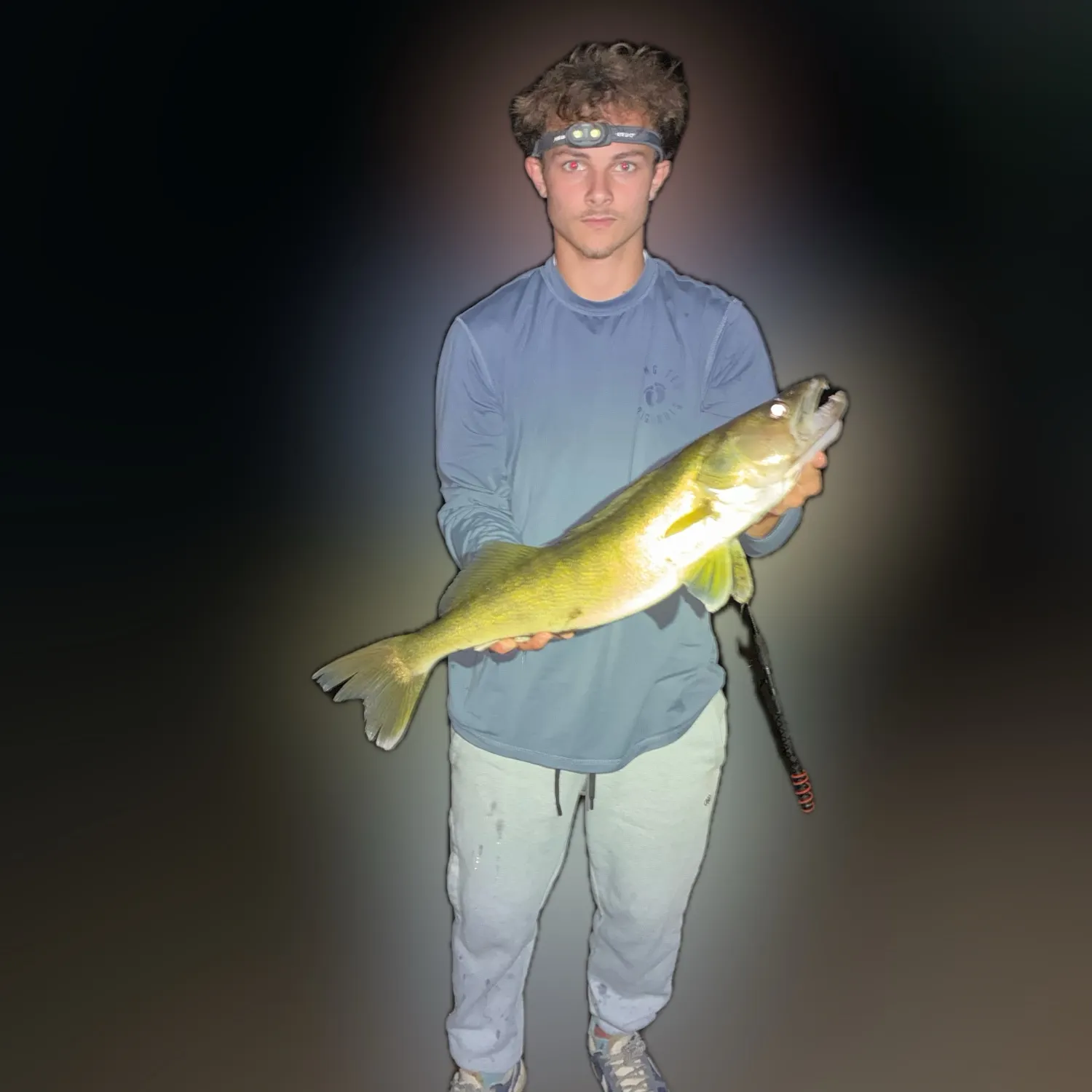 Walleye caught on Fishbrain