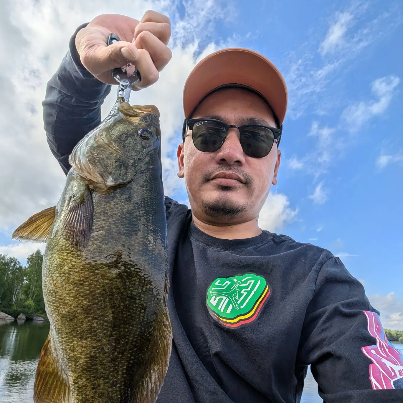 Smallmouth bass caught on Fishbrain