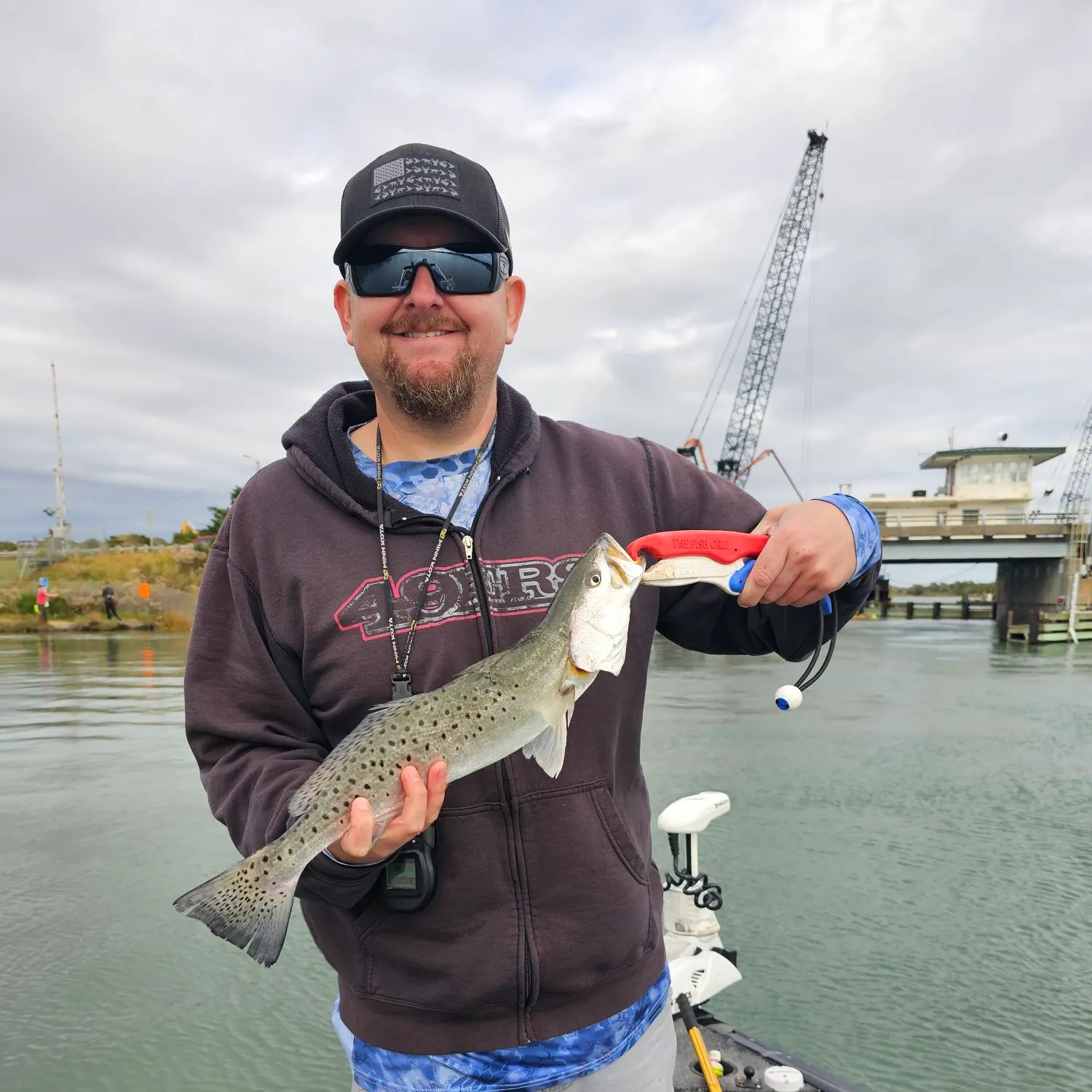 Spotted seatrout caught on Fishbrain