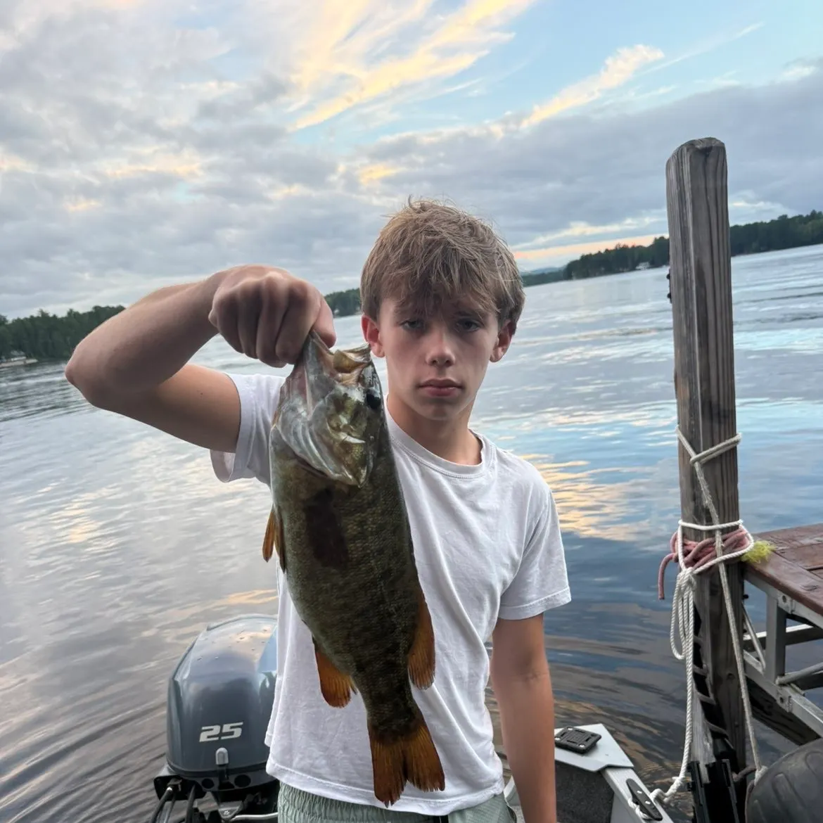 Smallmouth bass caught on Fishbrain
