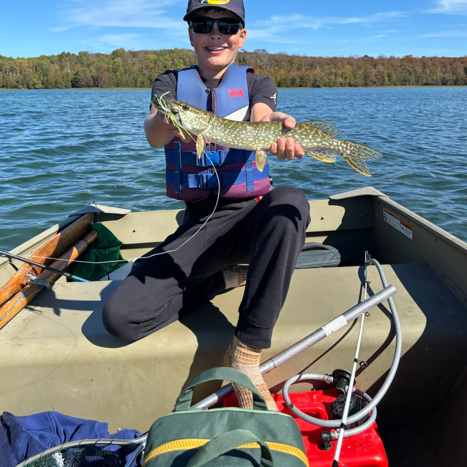 Northern pike caught on Fishbrain