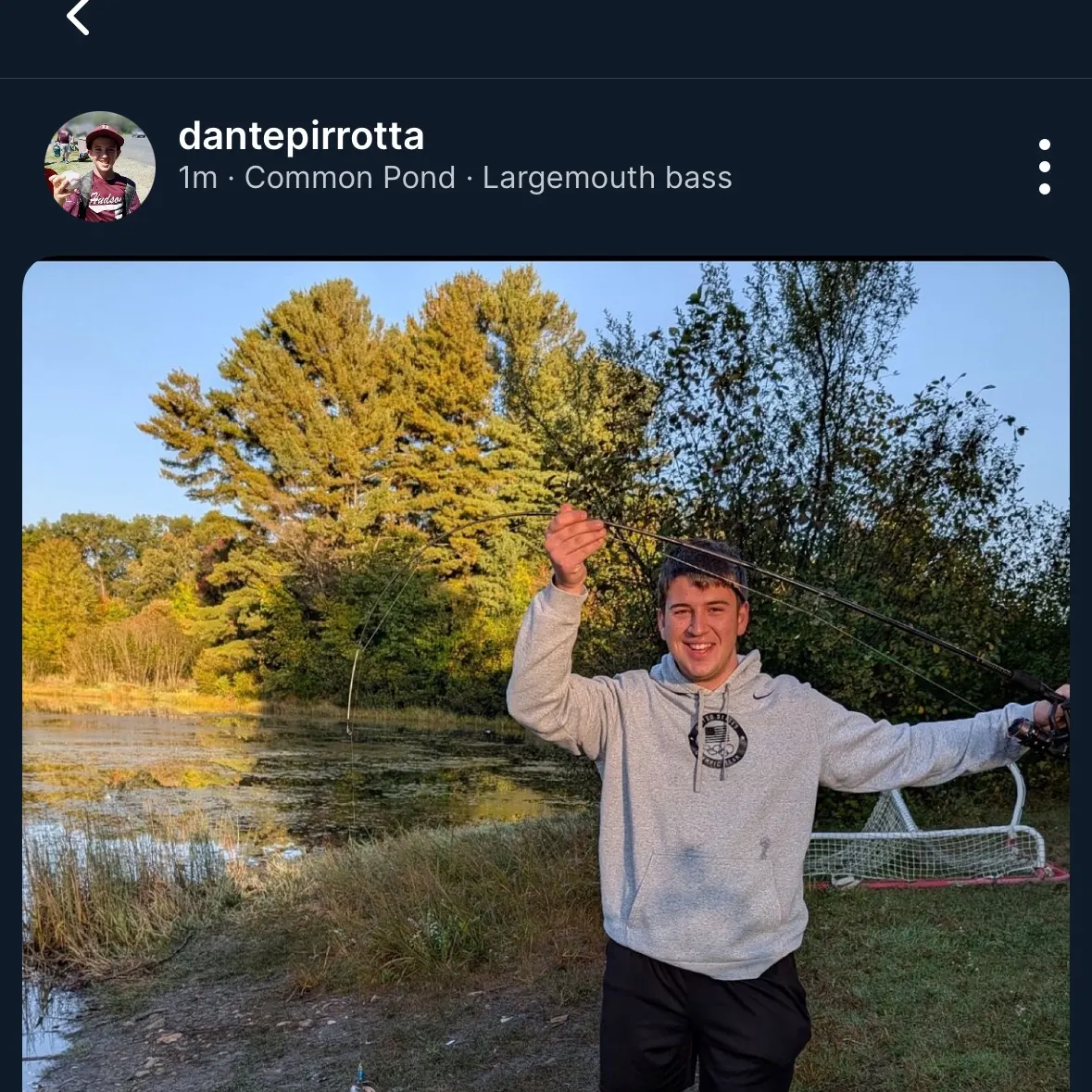 recently logged catches