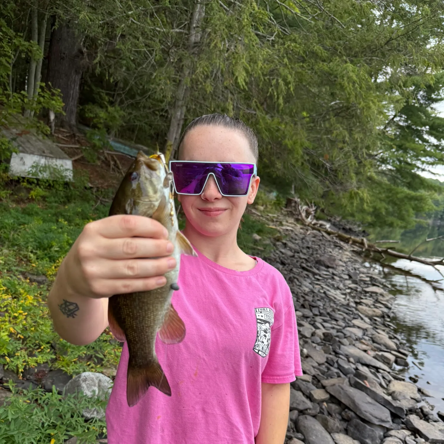 Smallmouth bass caught on Fishbrain