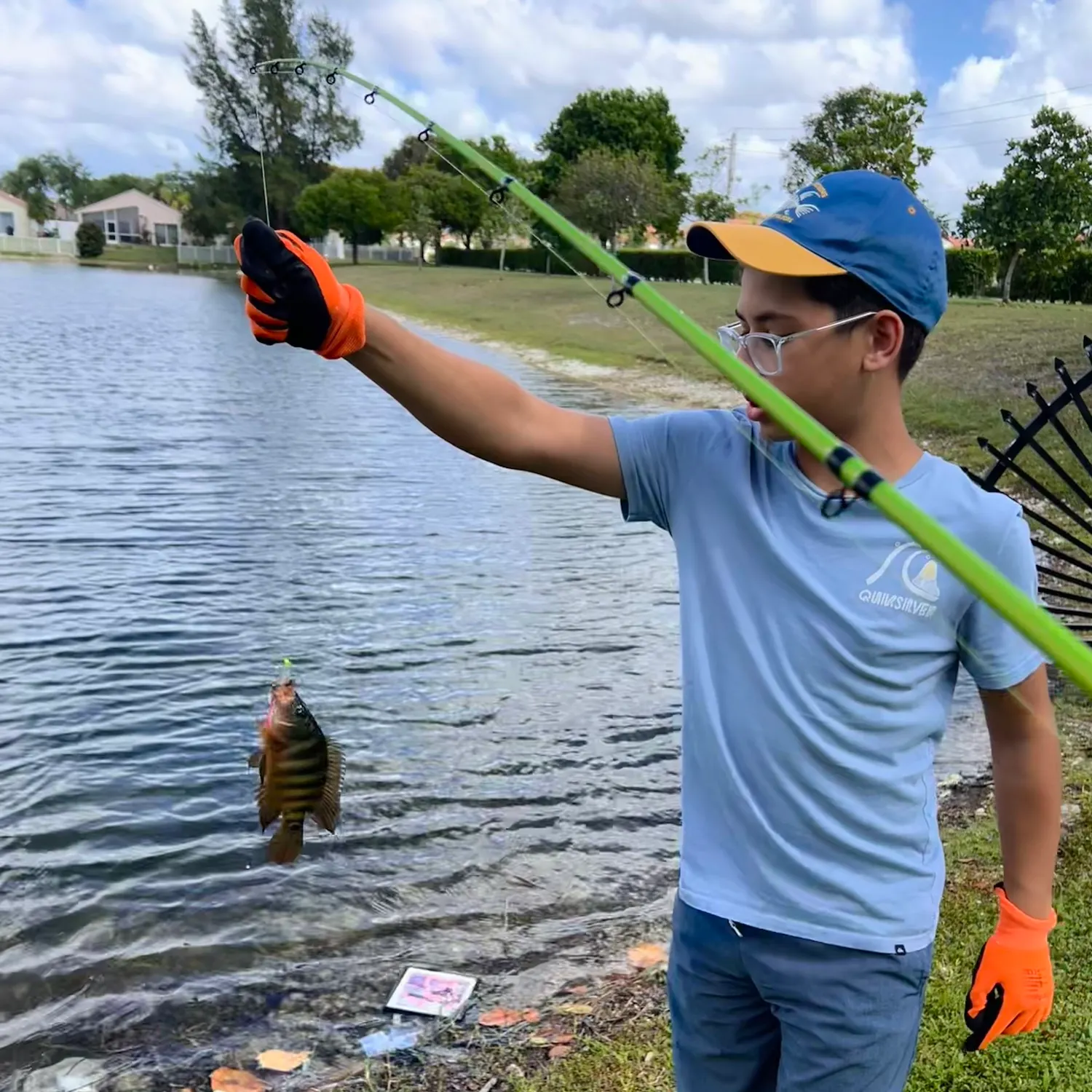 recently logged catches