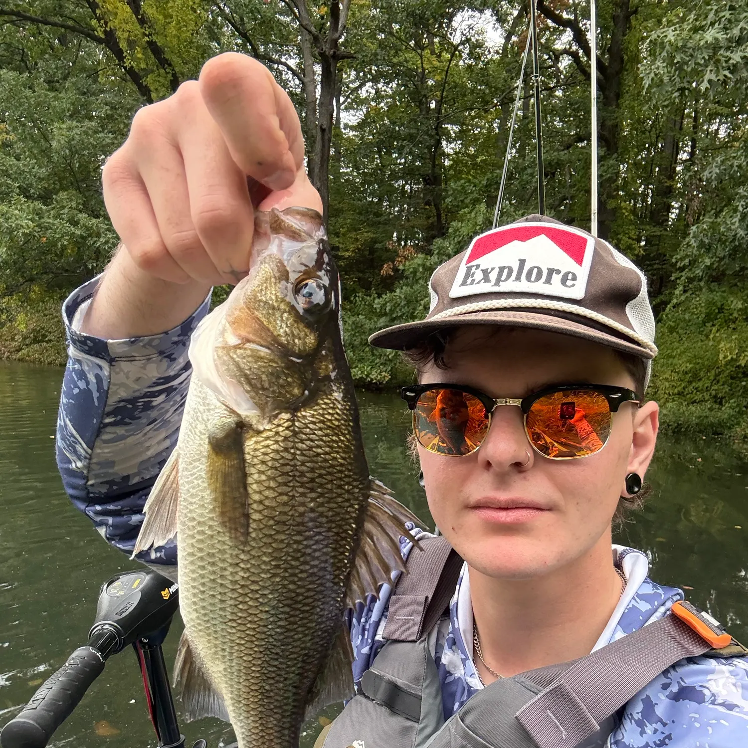 White perch caught on Fishbrain