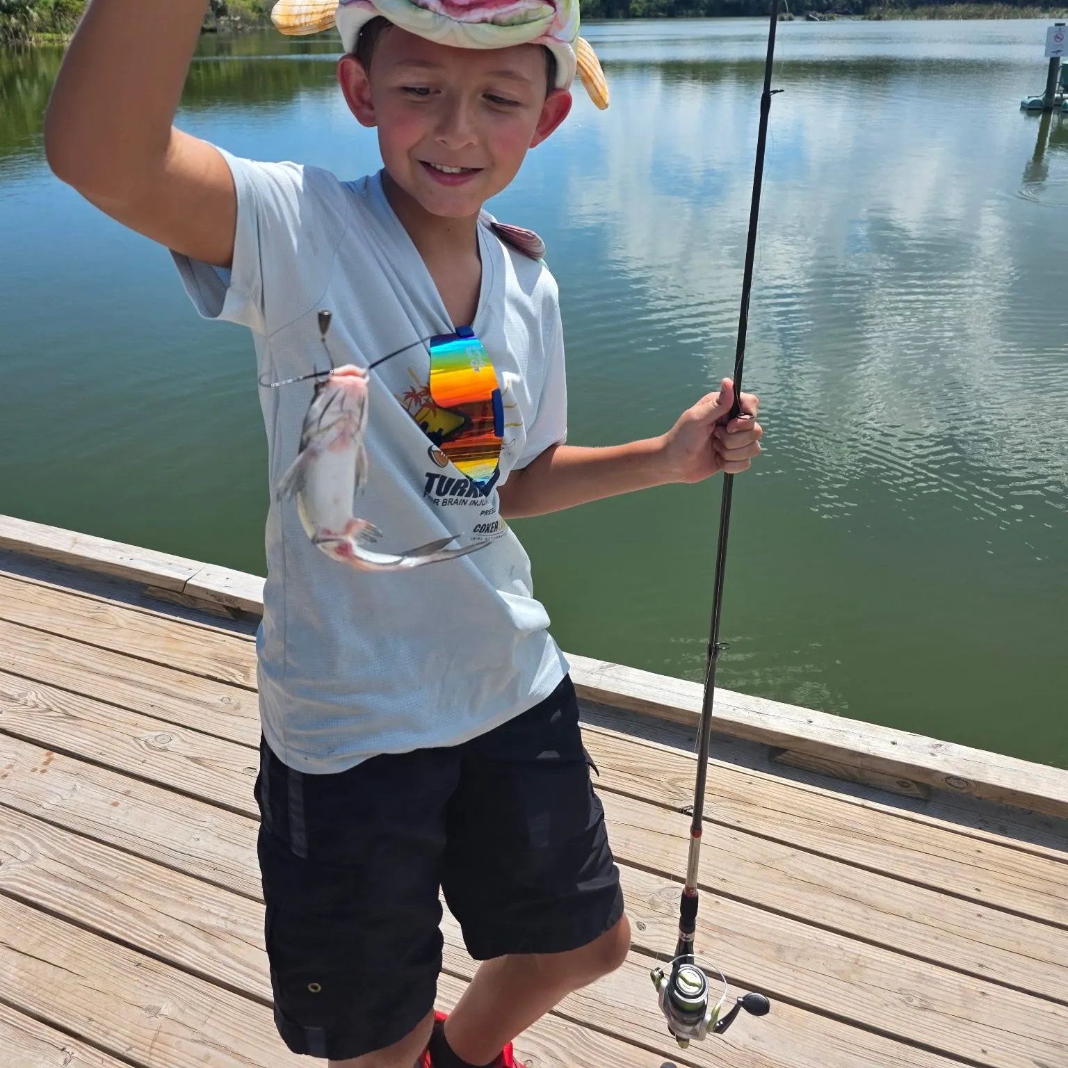 Channel catfish caught on Fishbrain