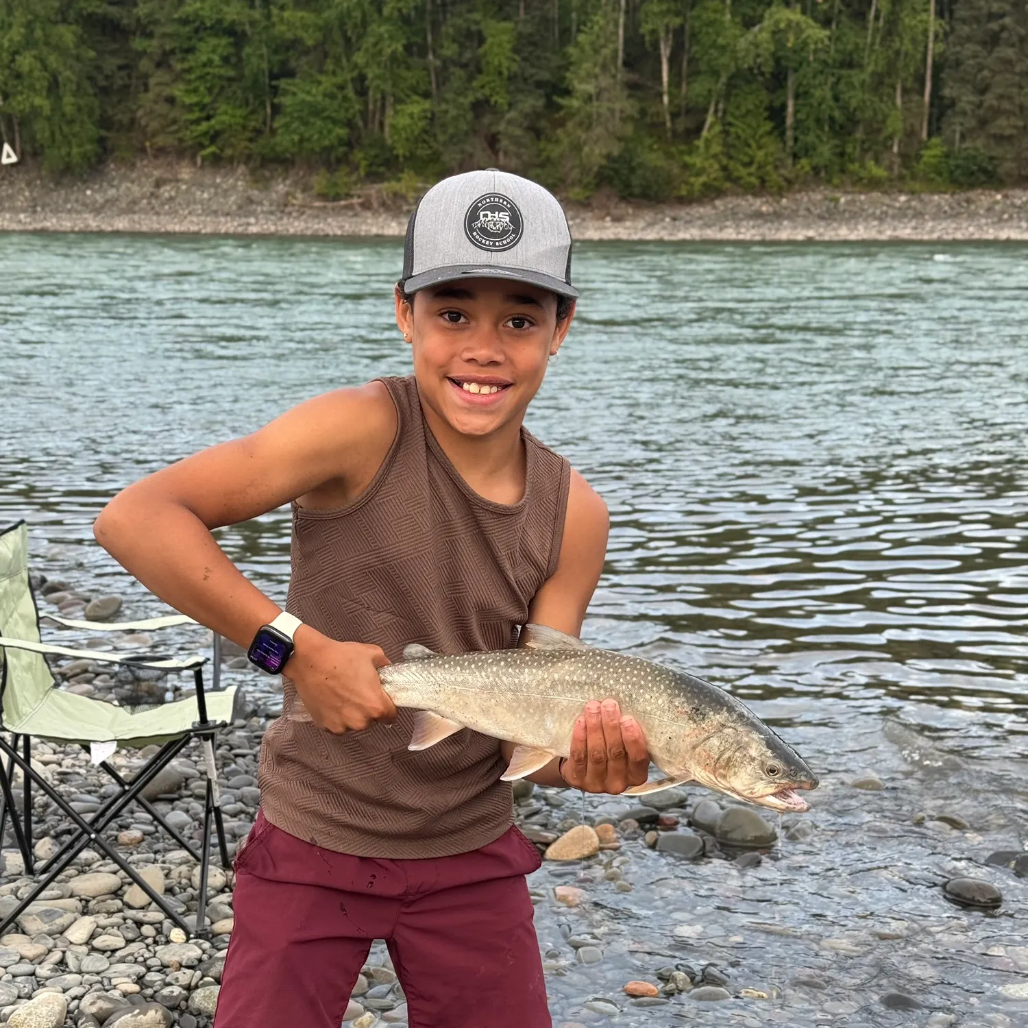 Bull trout caught on Fishbrain