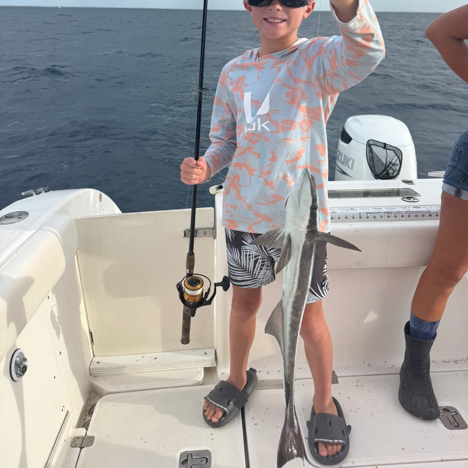 Live sharksucker caught on Fishbrain