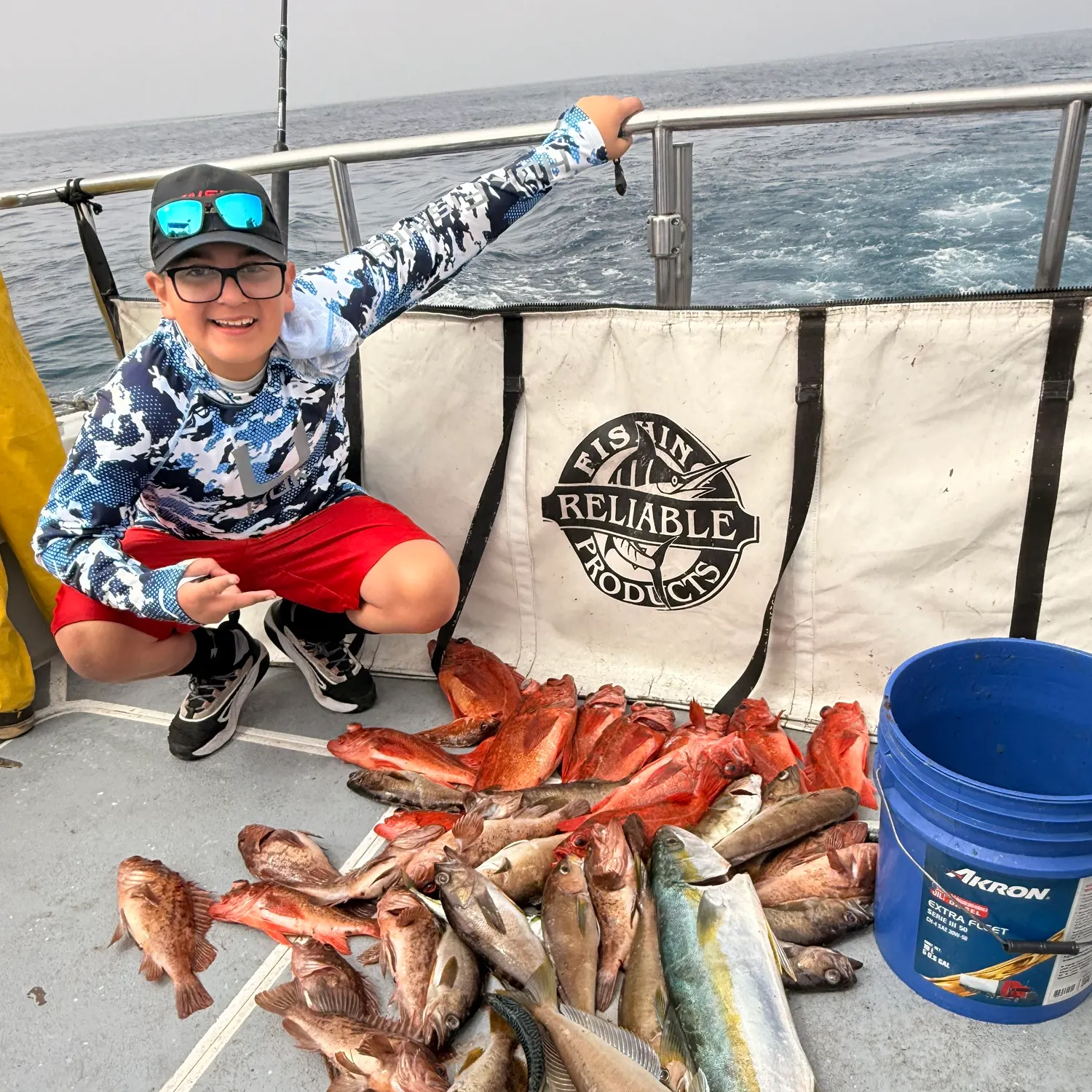 The most recent Vermilion rockfish catches on Fishbrain