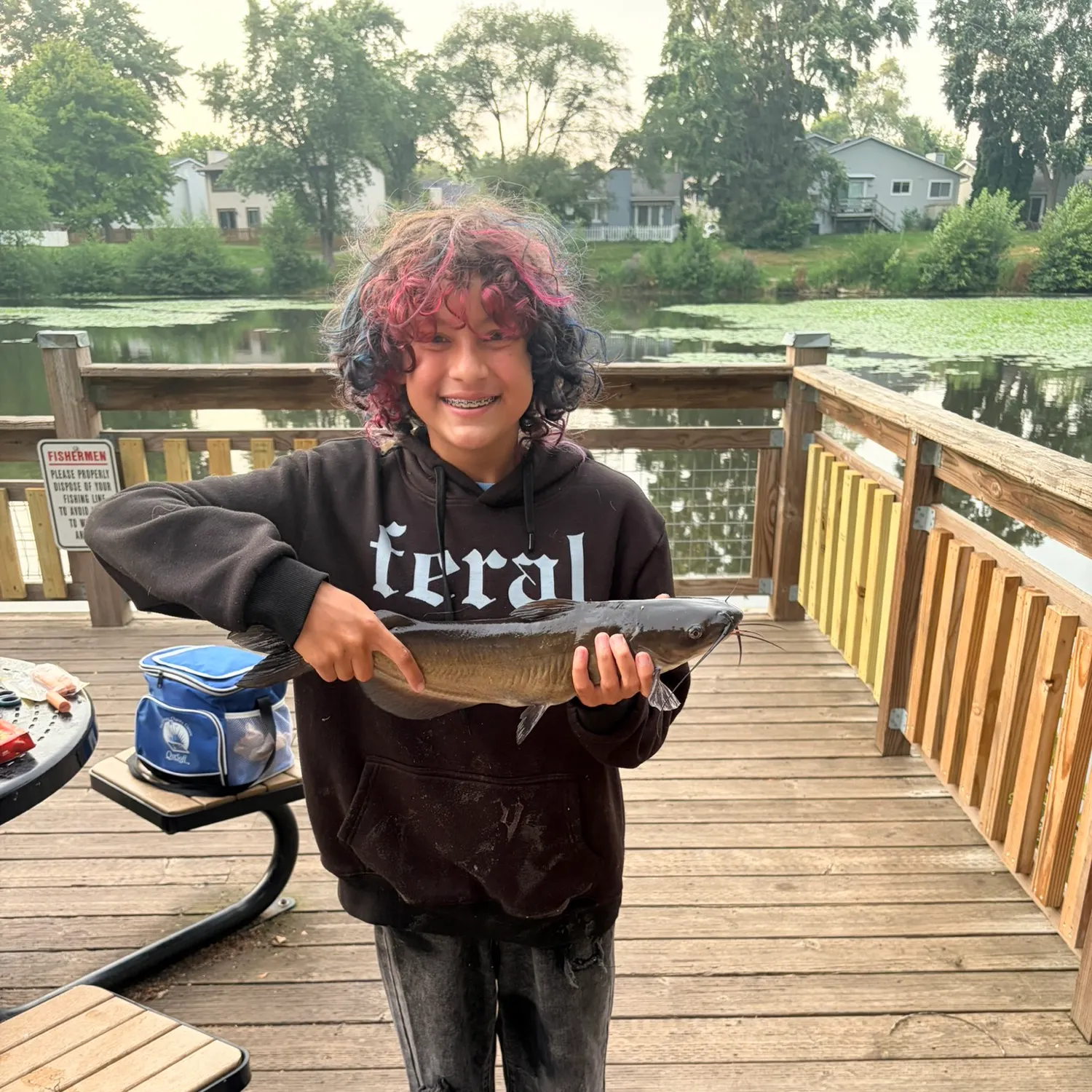 recently logged catches