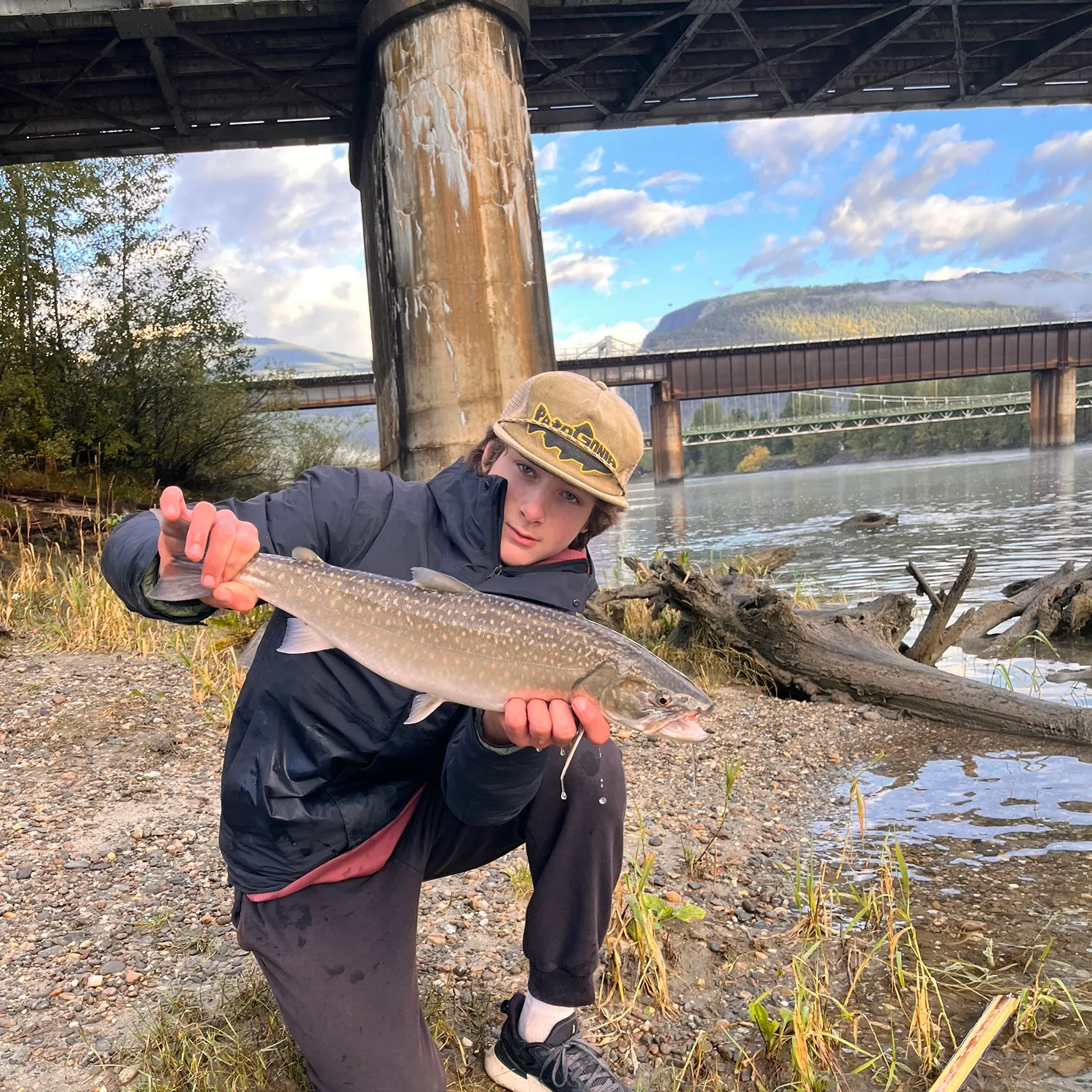 Bull trout caught on Fishbrain