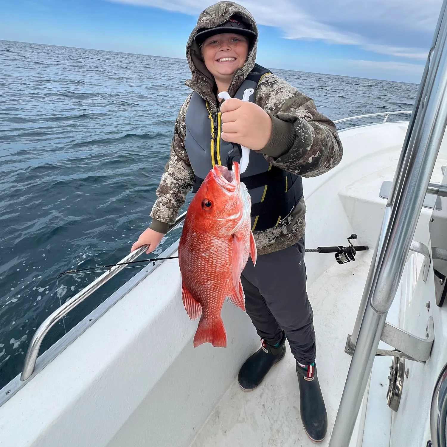 The most recent Northern red snapper catches on Fishbrain
