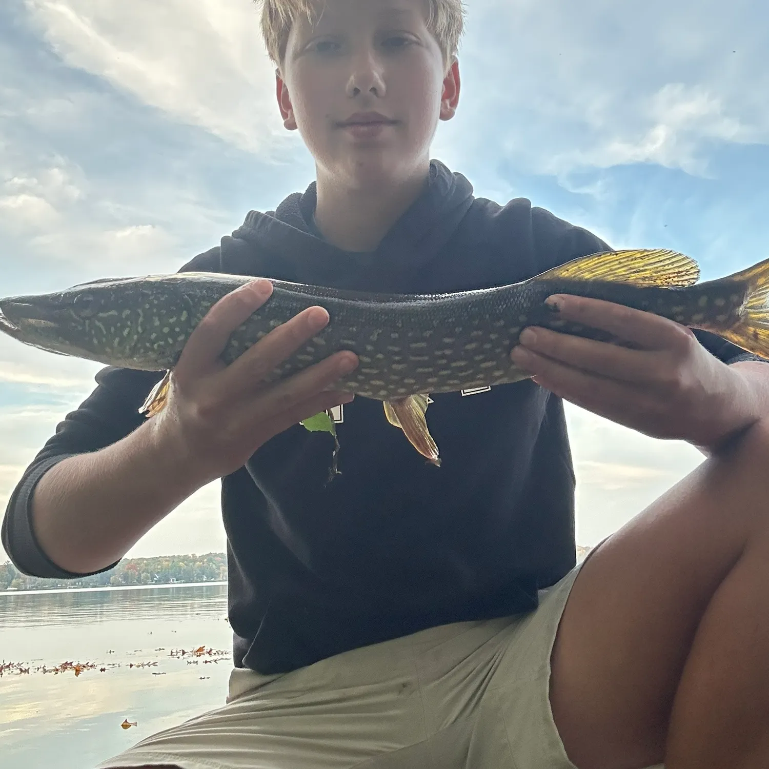 Northern pike caught on Fishbrain