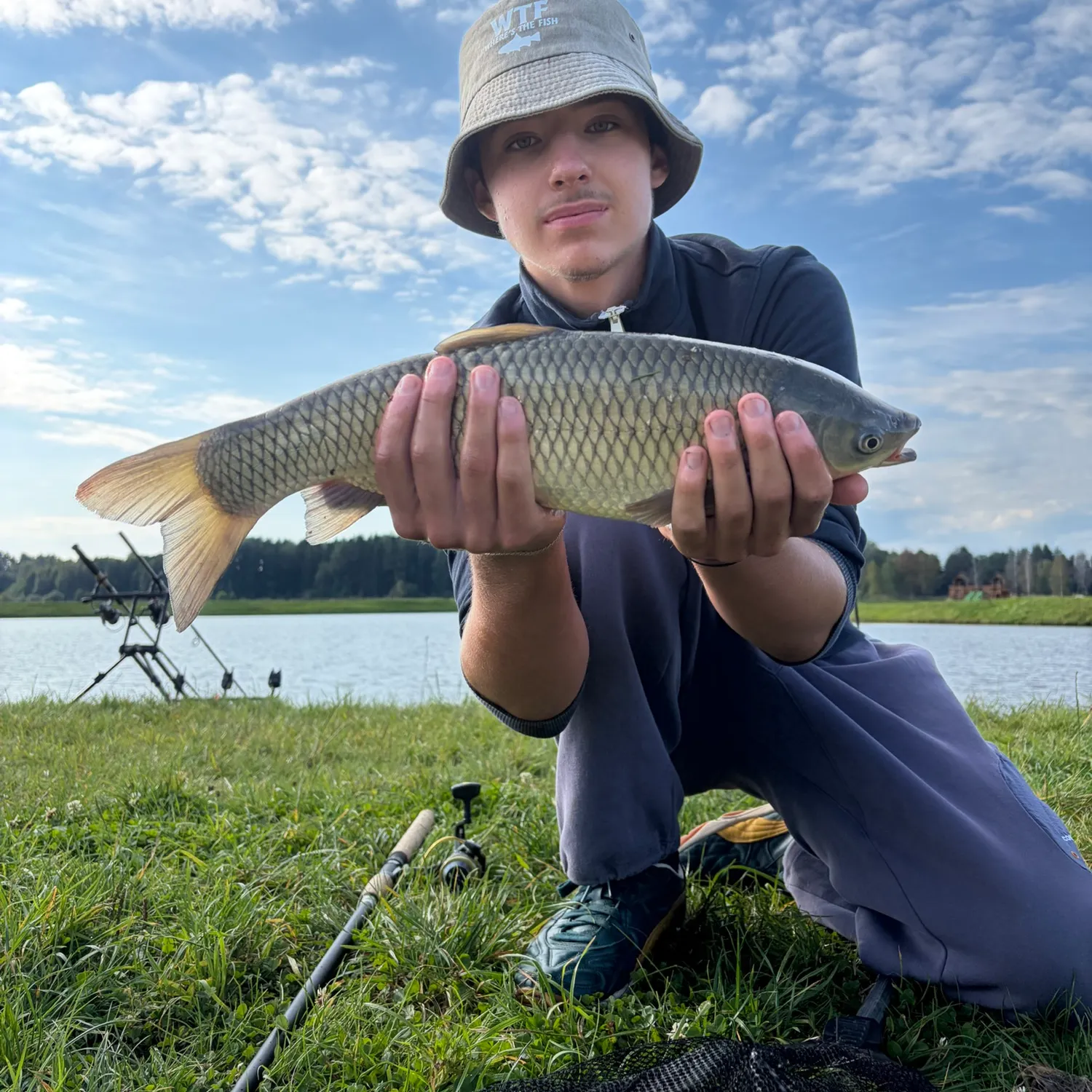 Grass carp caught on Fishbrain