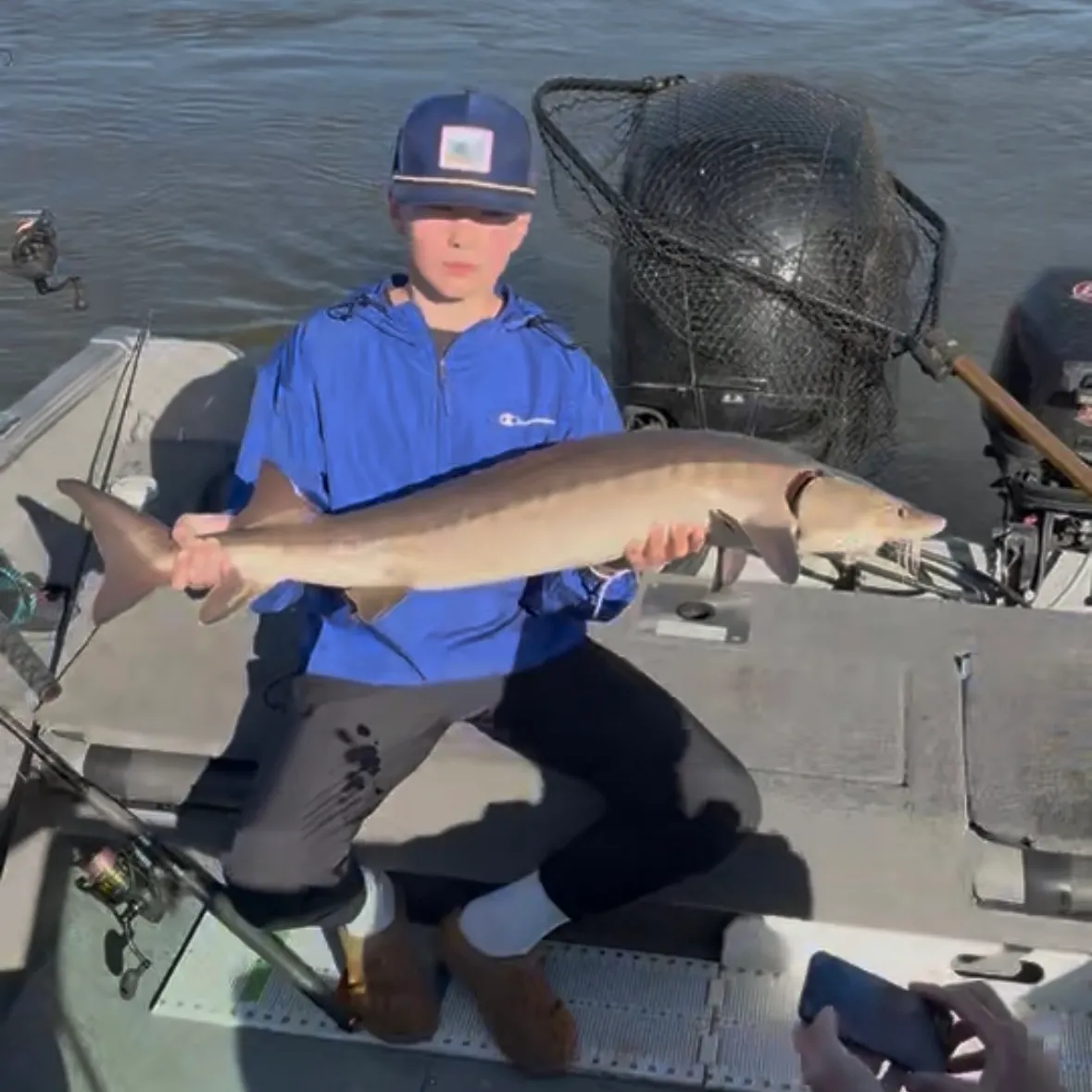 Lake sturgeon caught on Fishbrain