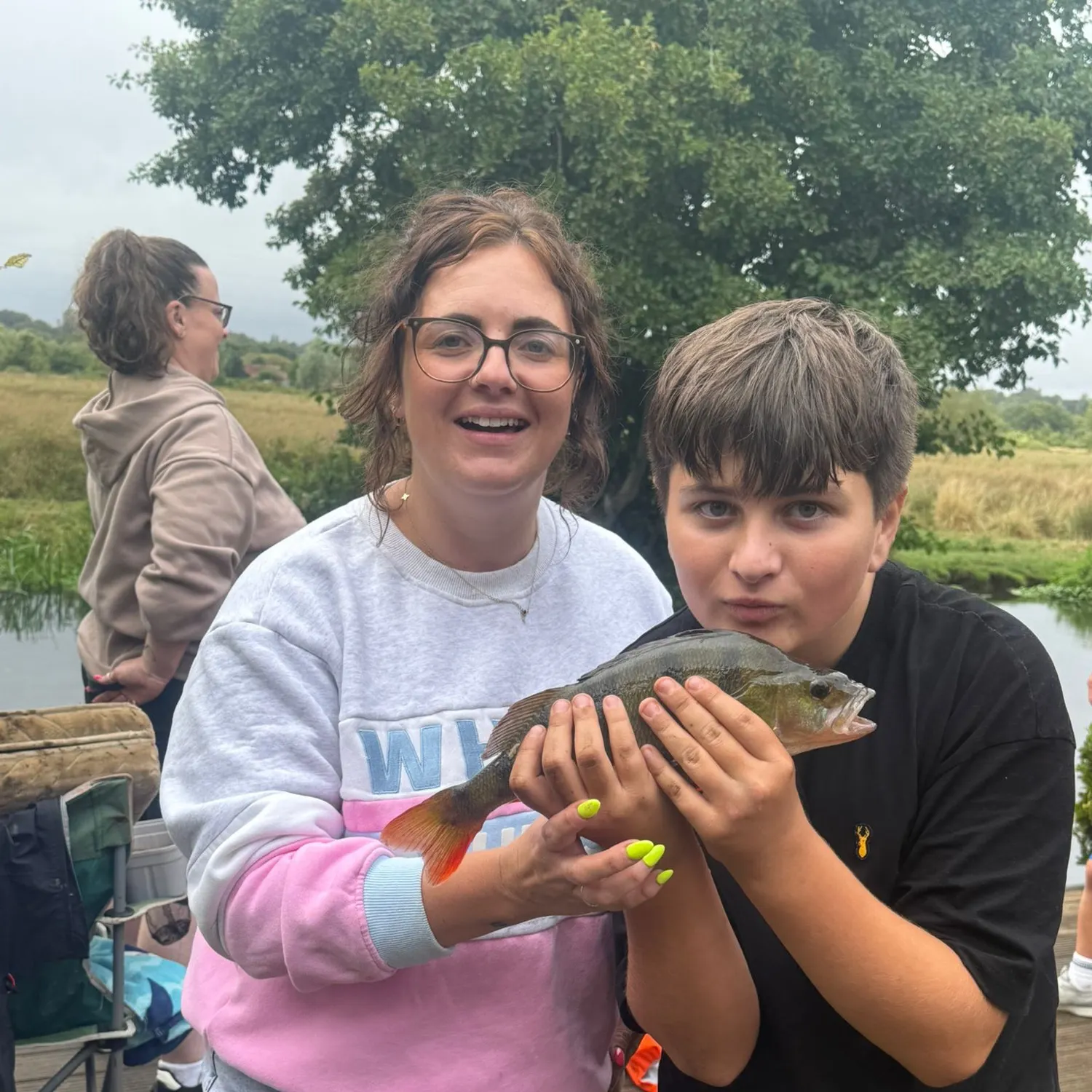 European perch caught on Fishbrain