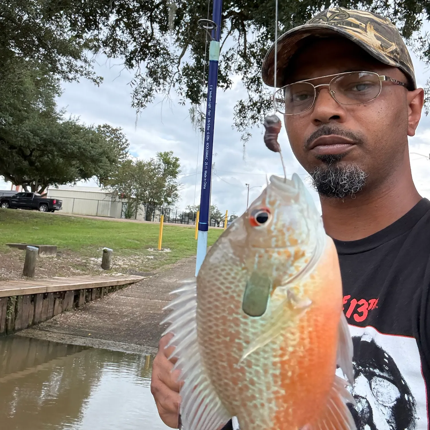 The most recent Longear sunfish catches on Fishbrain