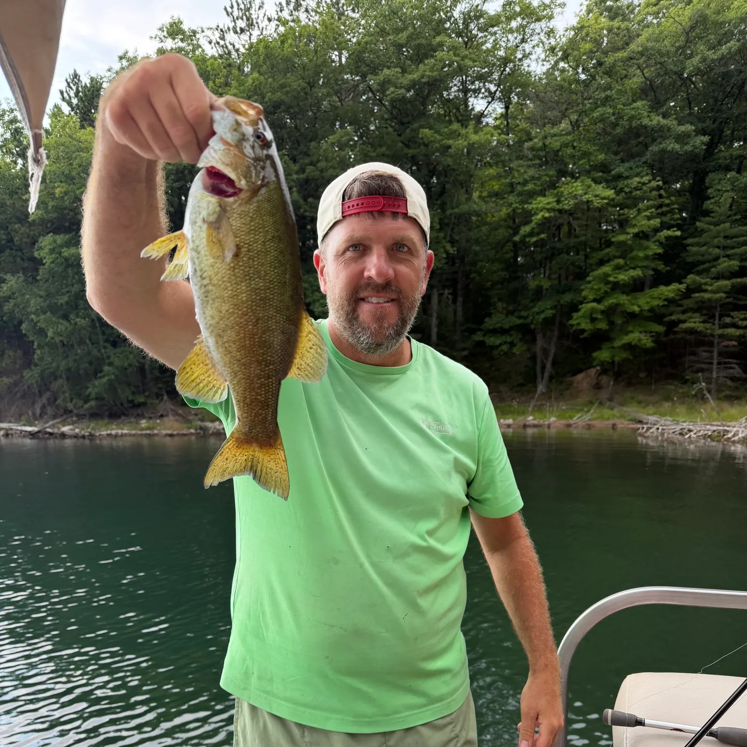 Smallmouth bass caught on Fishbrain