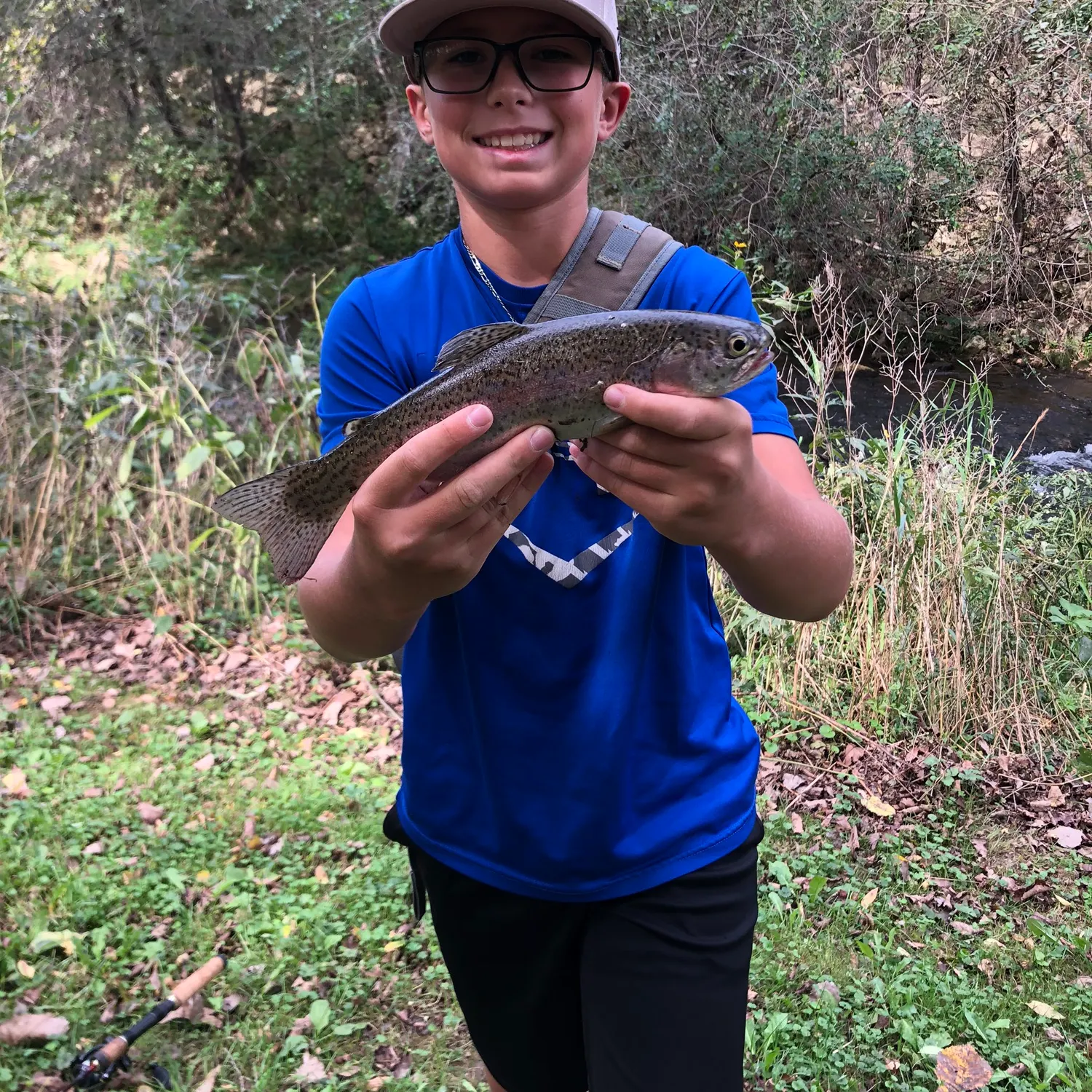 Rainbow trout caught on Fishbrain