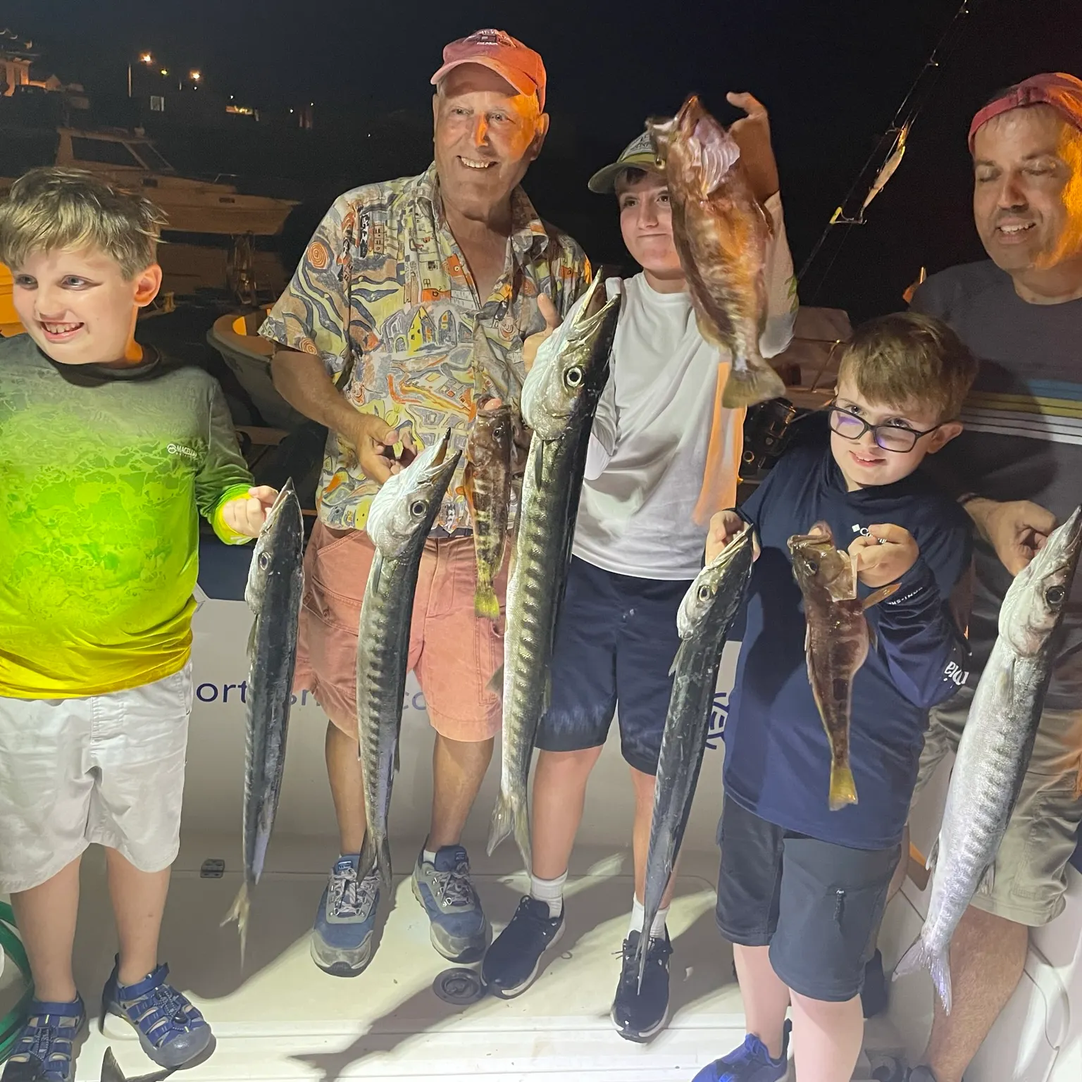 recently logged catches