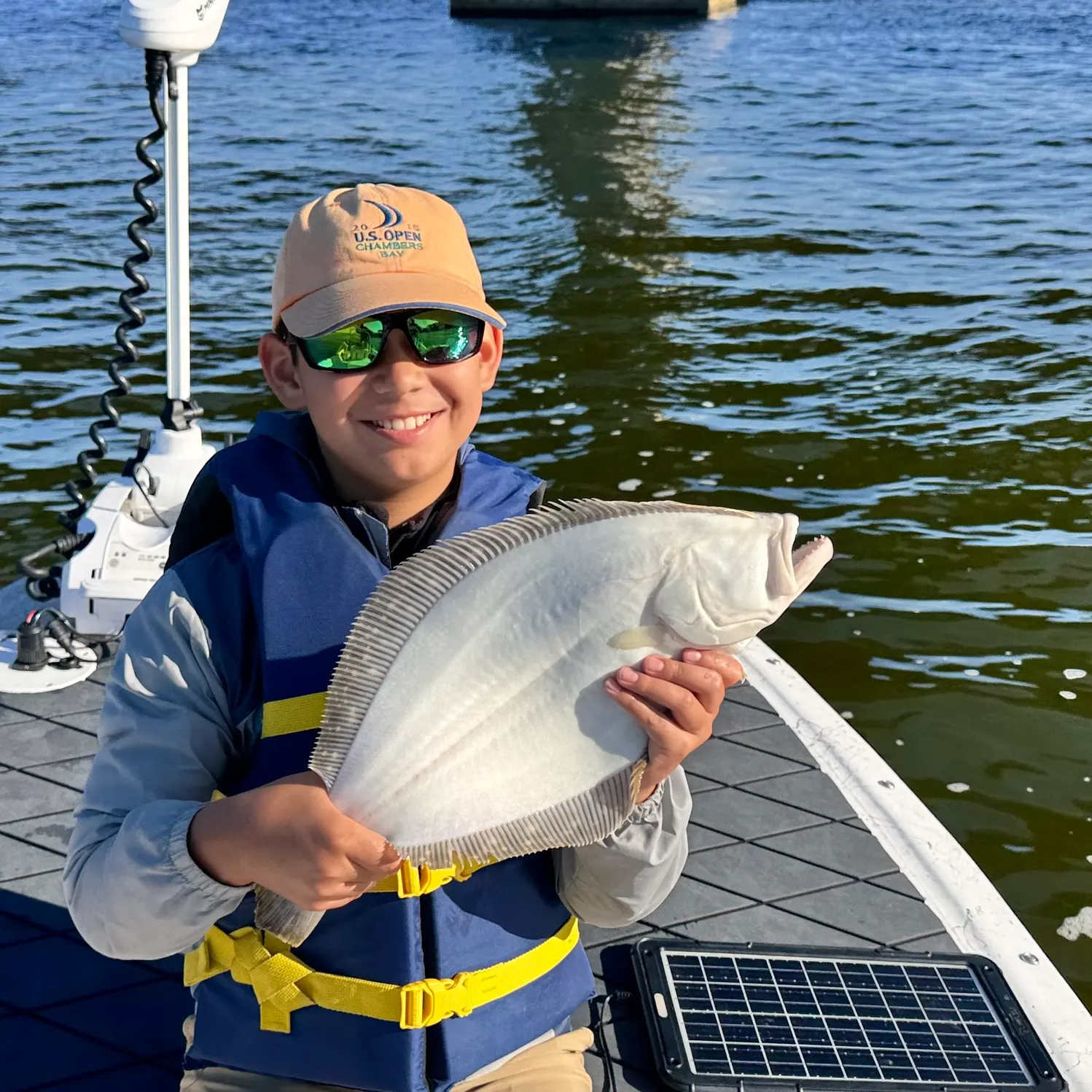 Summer flounder caught on Fishbrain
