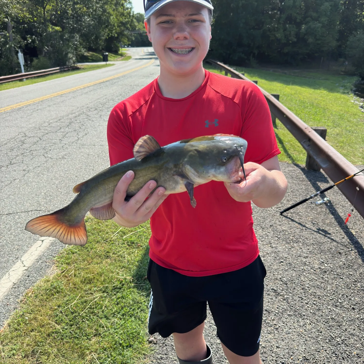 Channel catfish caught on Fishbrain
