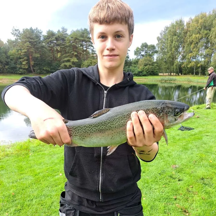 Rainbow trout caught on Fishbrain