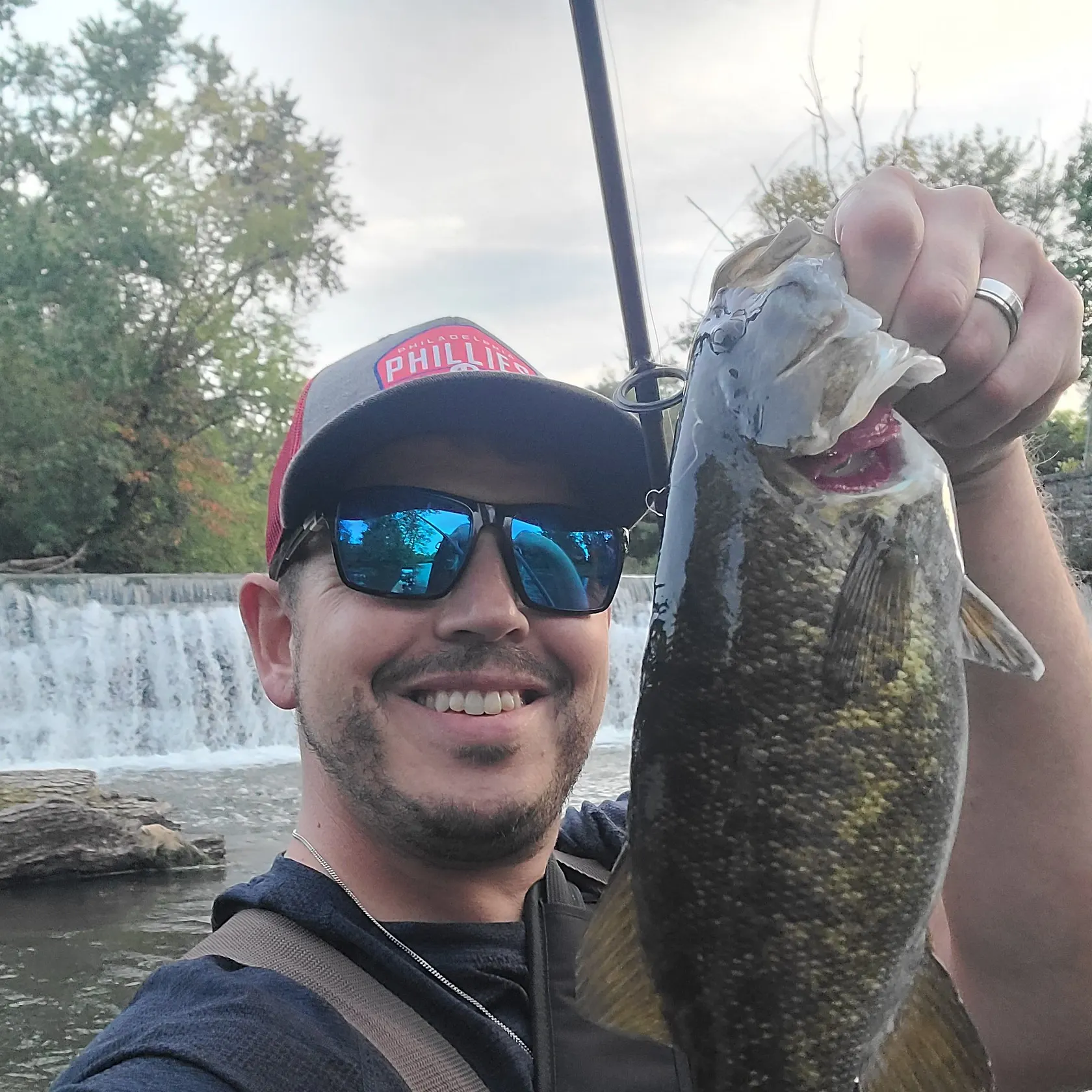 Smallmouth bass caught on Fishbrain