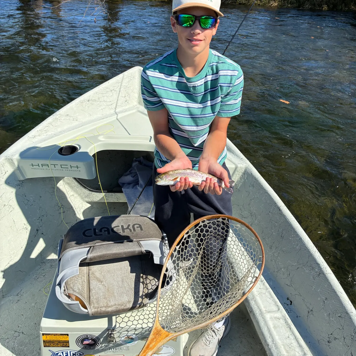 Rainbow trout caught on Fishbrain