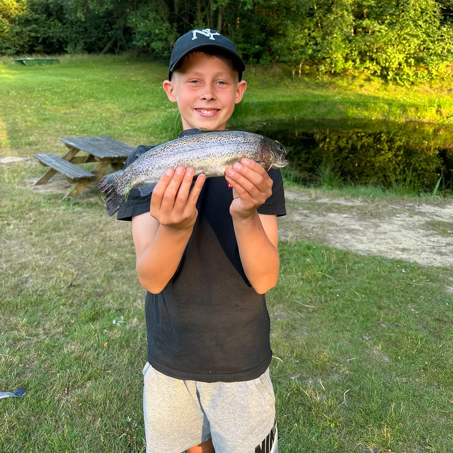 Rainbow trout caught on Fishbrain