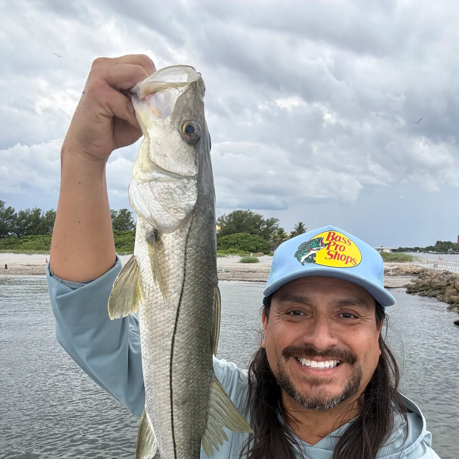 Common snook caught on Fishbrain