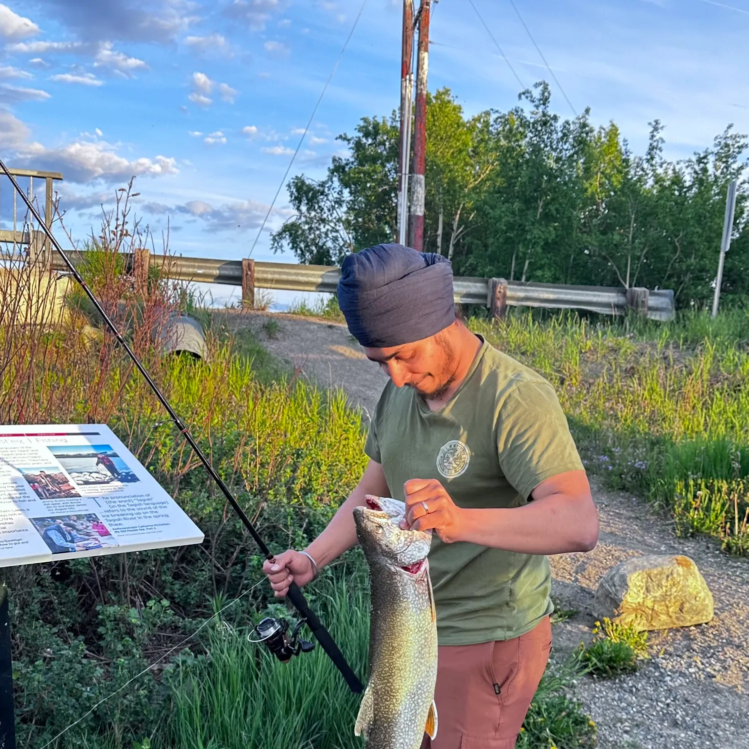 recently logged catches