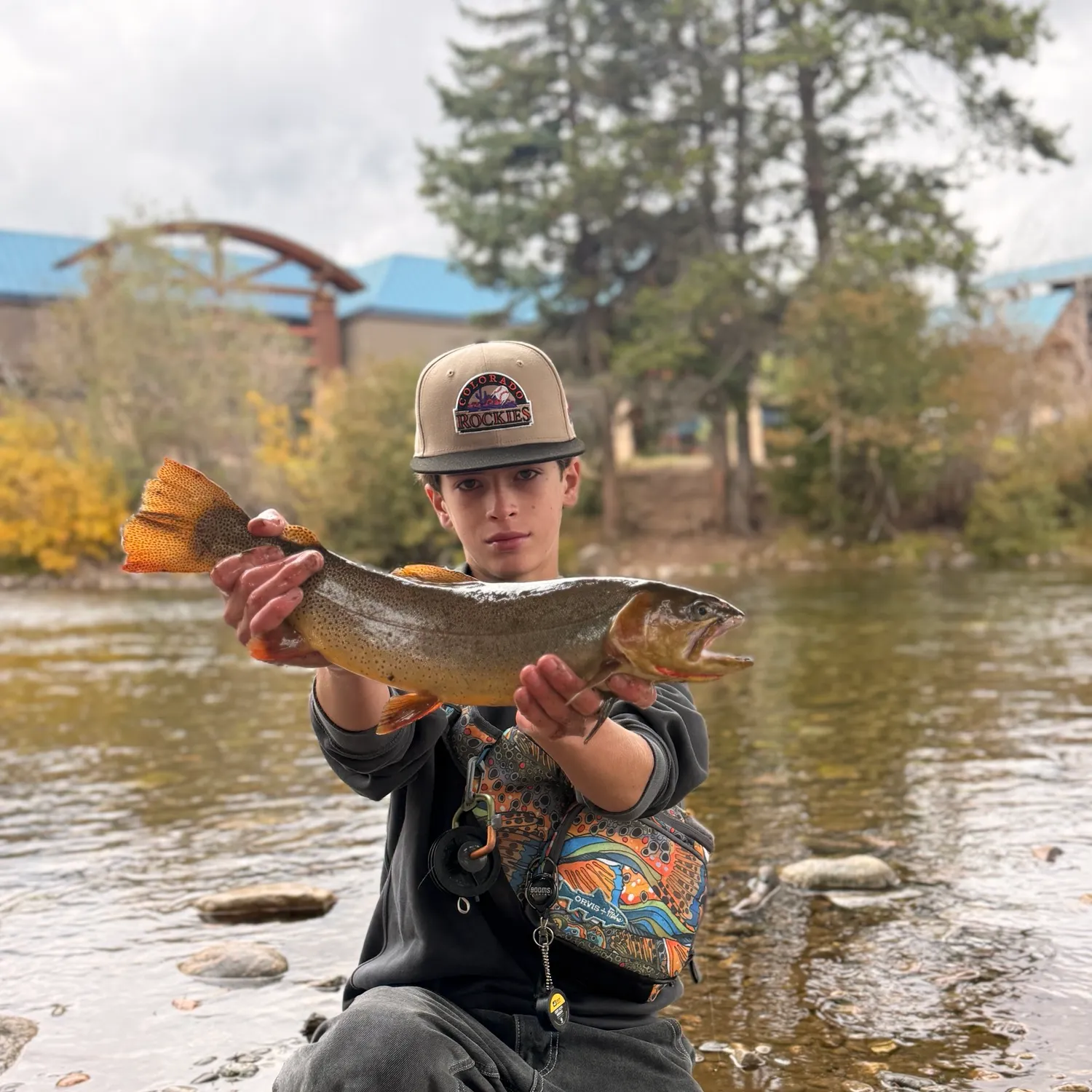 Cutthroat trout caught on Fishbrain
