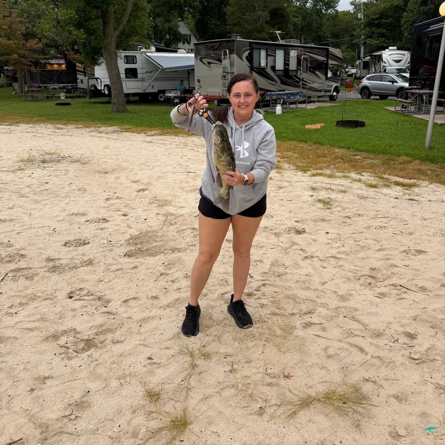 Channel catfish caught on Fishbrain