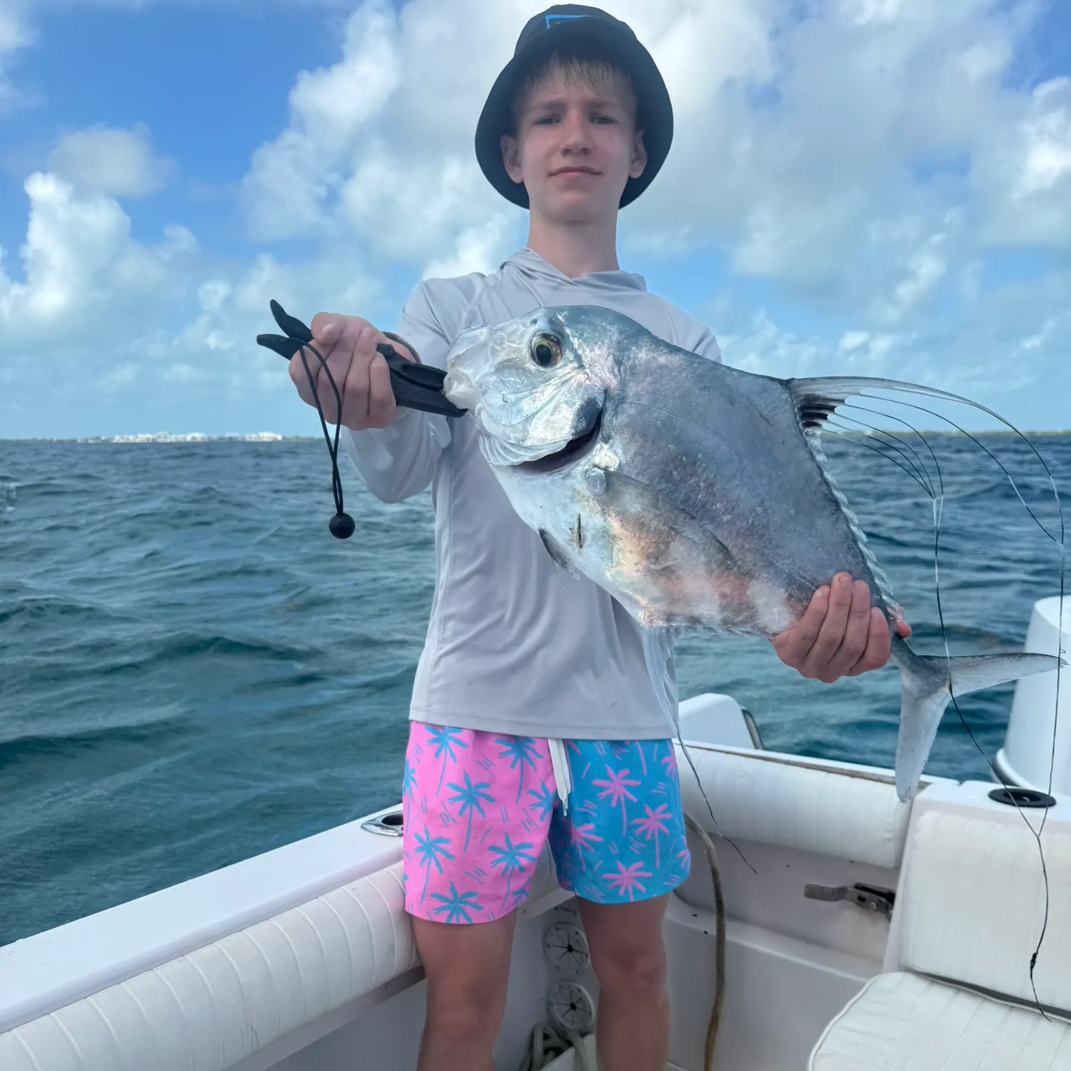 The most recent African pompano catches on Fishbrain