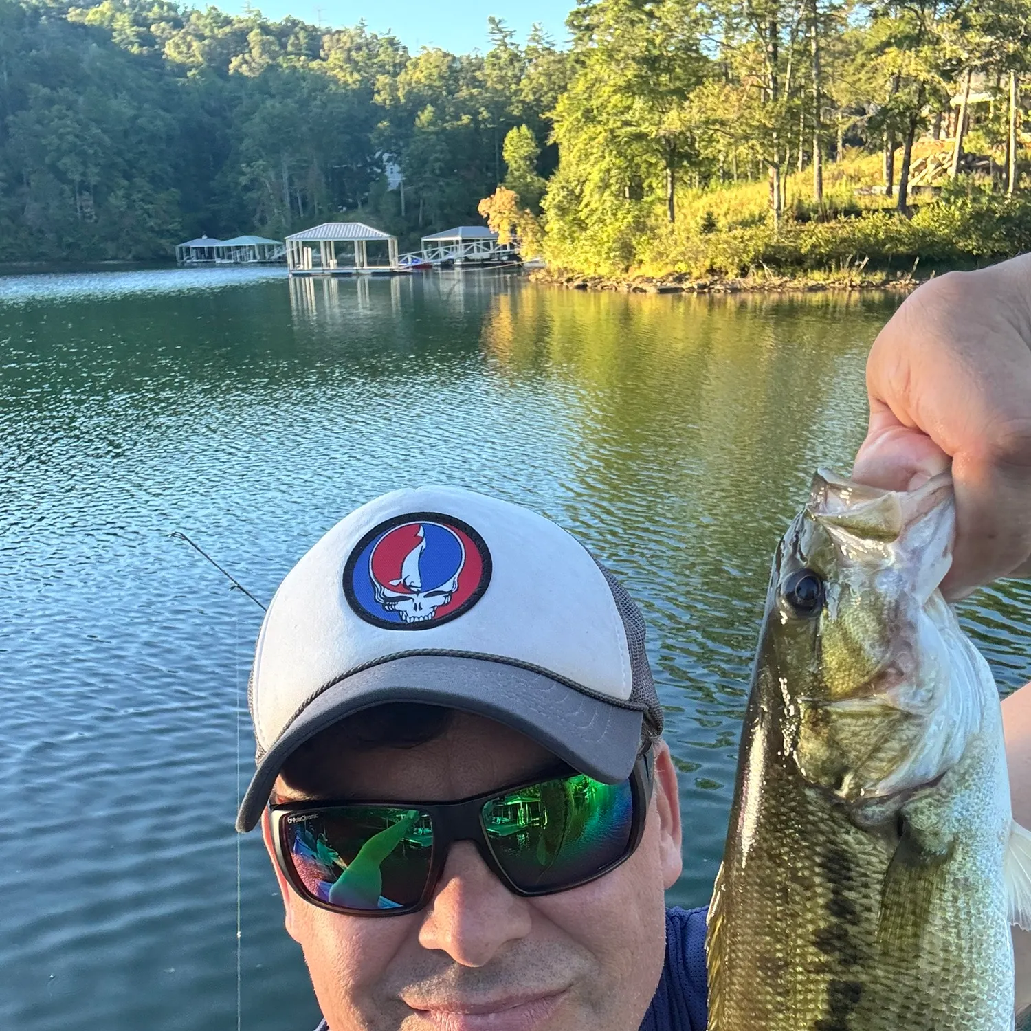 Spotted bass caught on Fishbrain