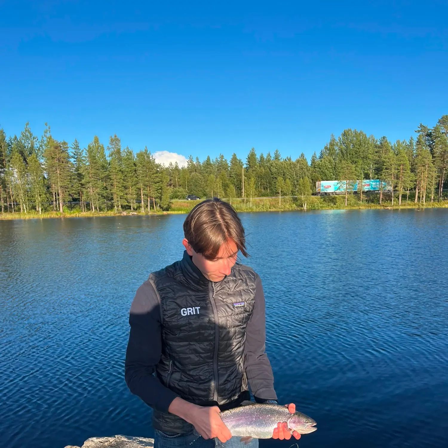 Rainbow trout caught on Fishbrain
