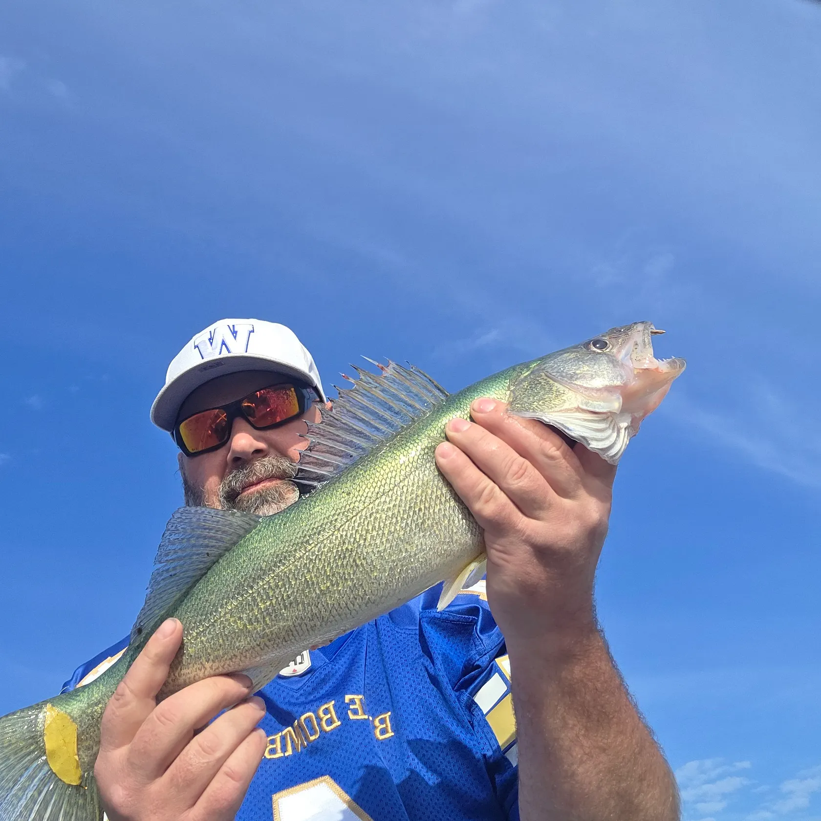 Walleye caught on Fishbrain