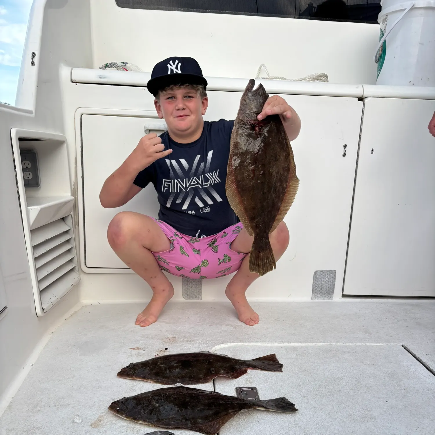 Summer flounder caught on Fishbrain