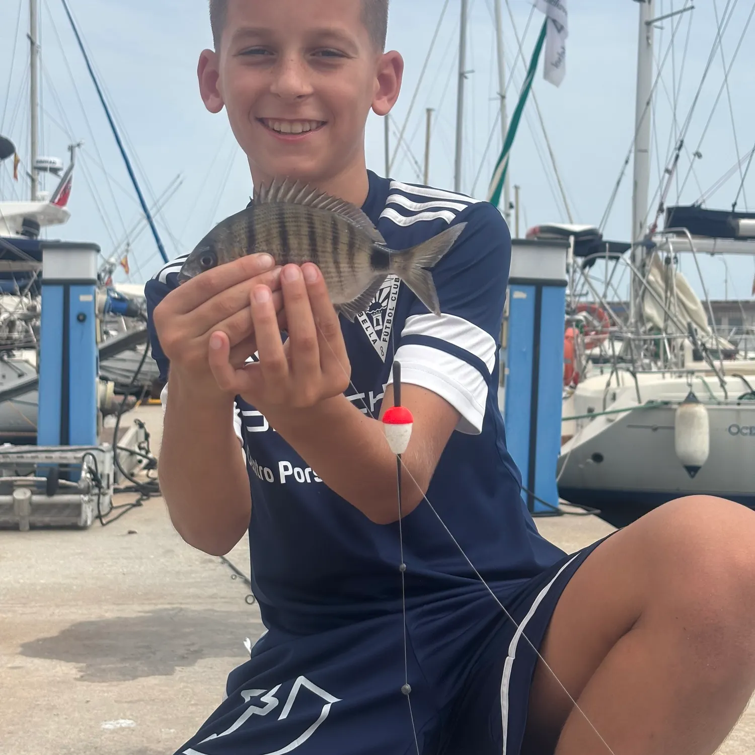 White seabream caught on Fishbrain