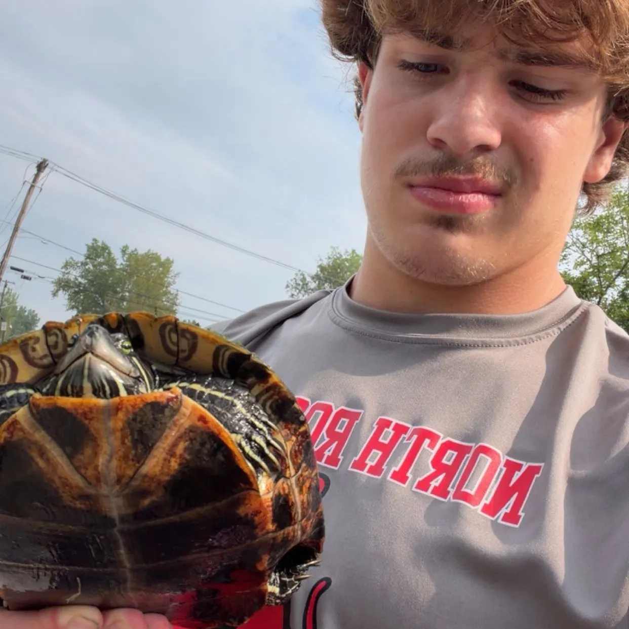 Painted turtle caught on Fishbrain
