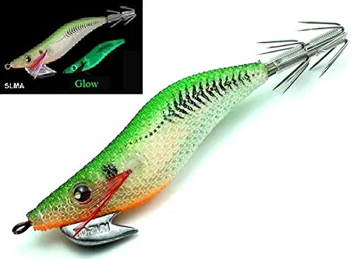 Squid Jig Series Egi Auri-Q RS Tackle 1.8" Luminous