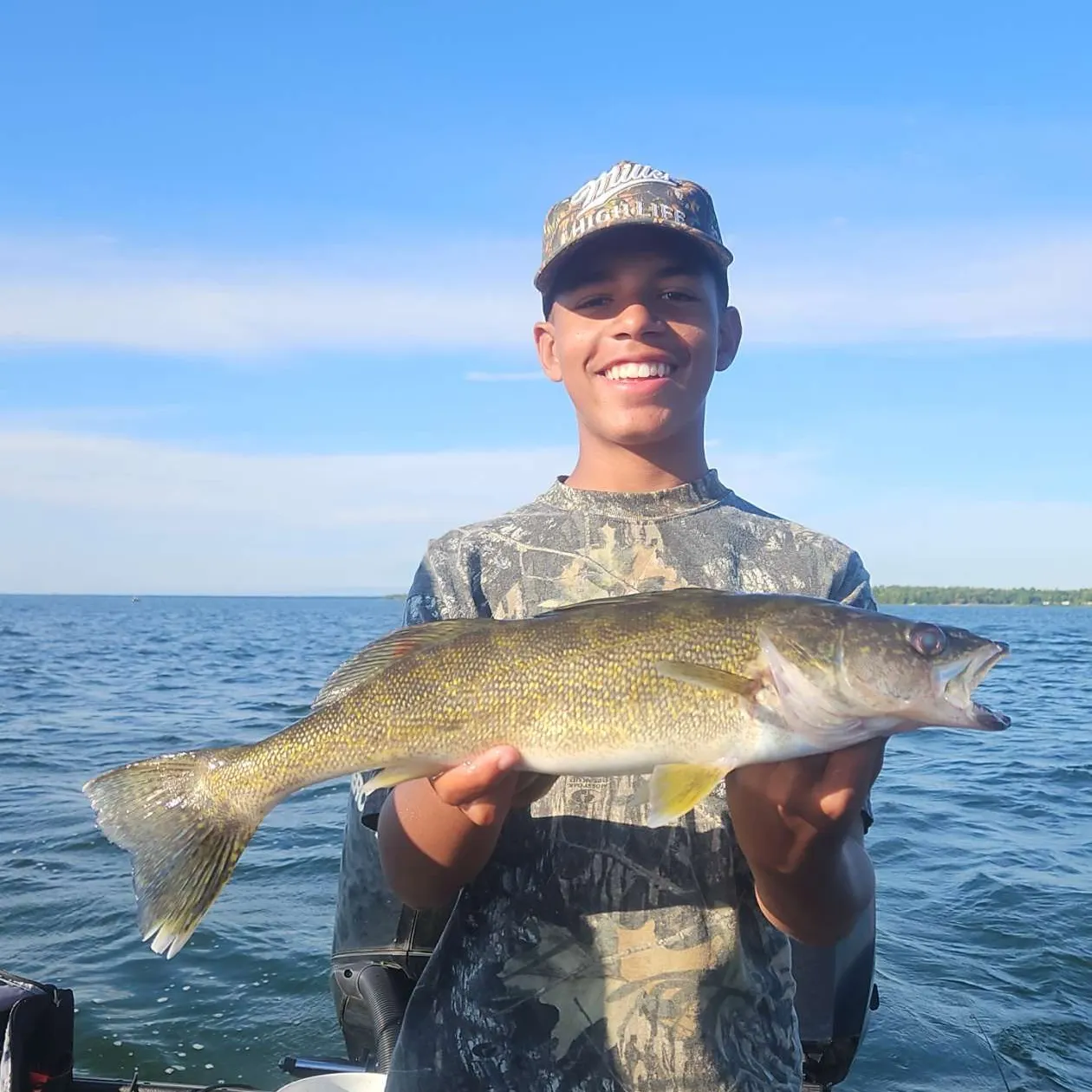 Walleye caught on Fishbrain