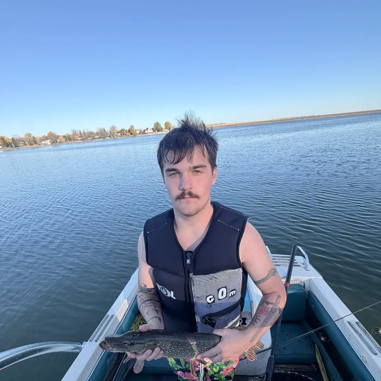 Northern pike caught on Fishbrain