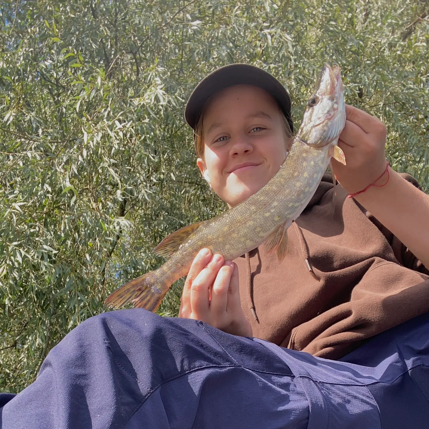 Northern pike caught on Fishbrain