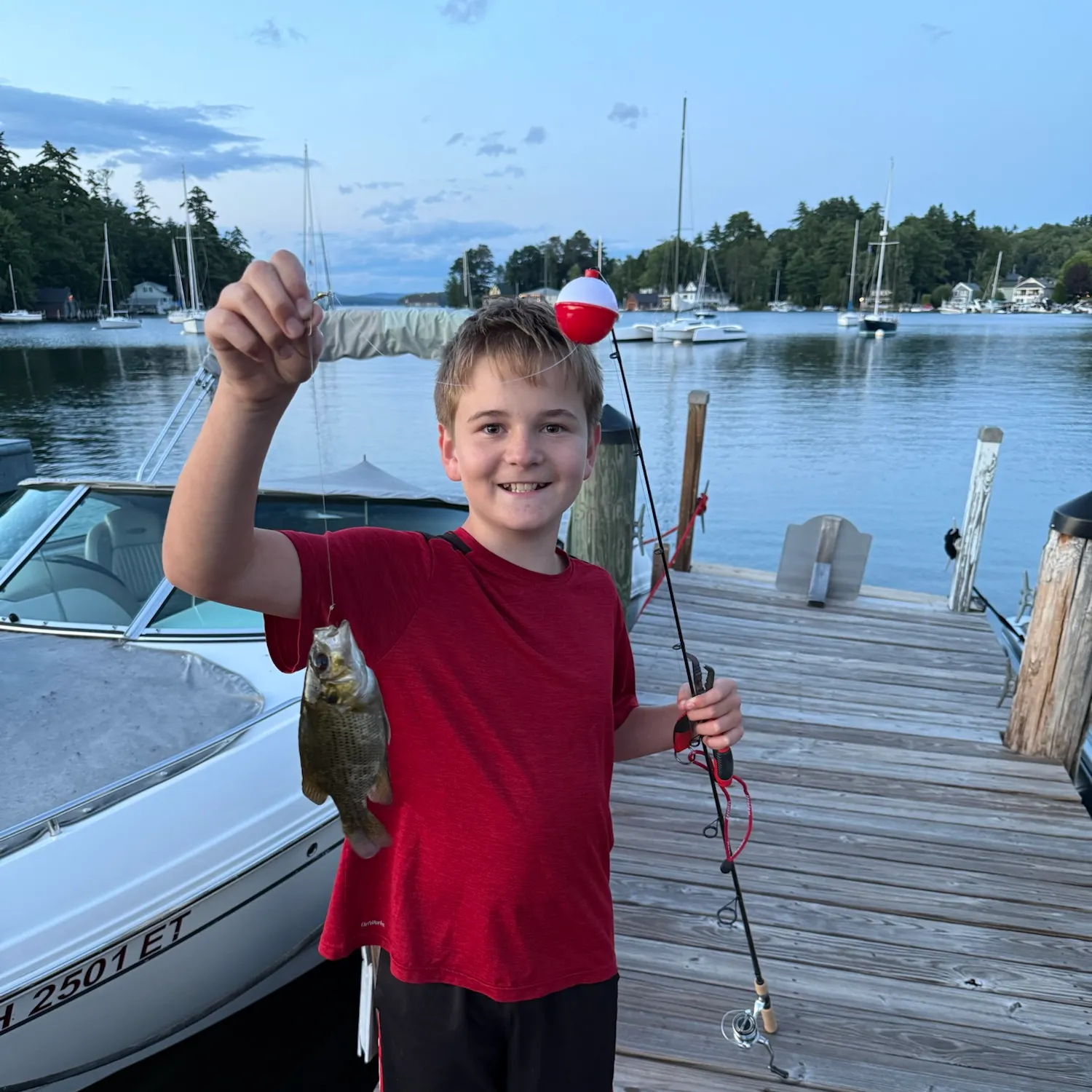 recently logged catches