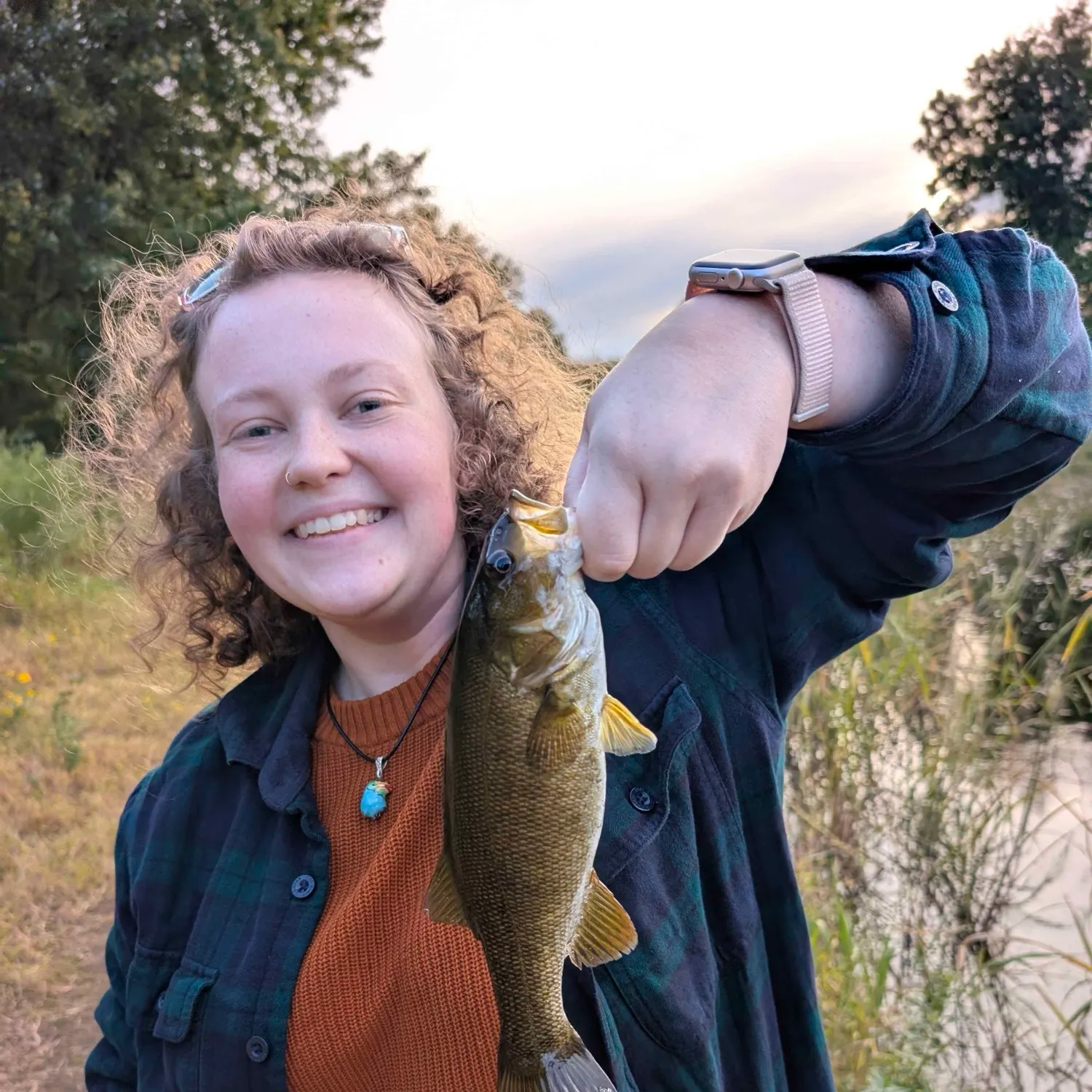 Smallmouth bass caught on Fishbrain